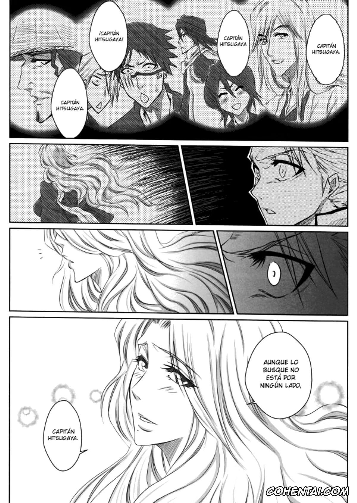 Bleach porno, Rangiku Matsumoto porno, Toushirou Hitsugaya porno, Shi (Bleach), pagina 29