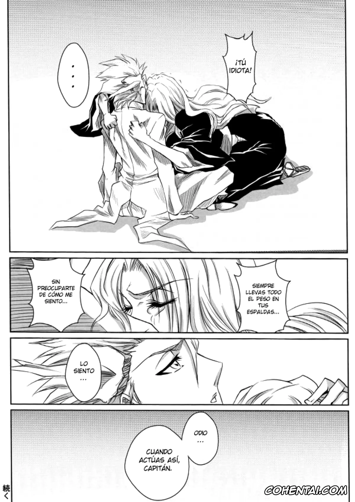 Bleach porno, Rangiku Matsumoto porno, Toushirou Hitsugaya porno, Shi (Bleach), pagina 32