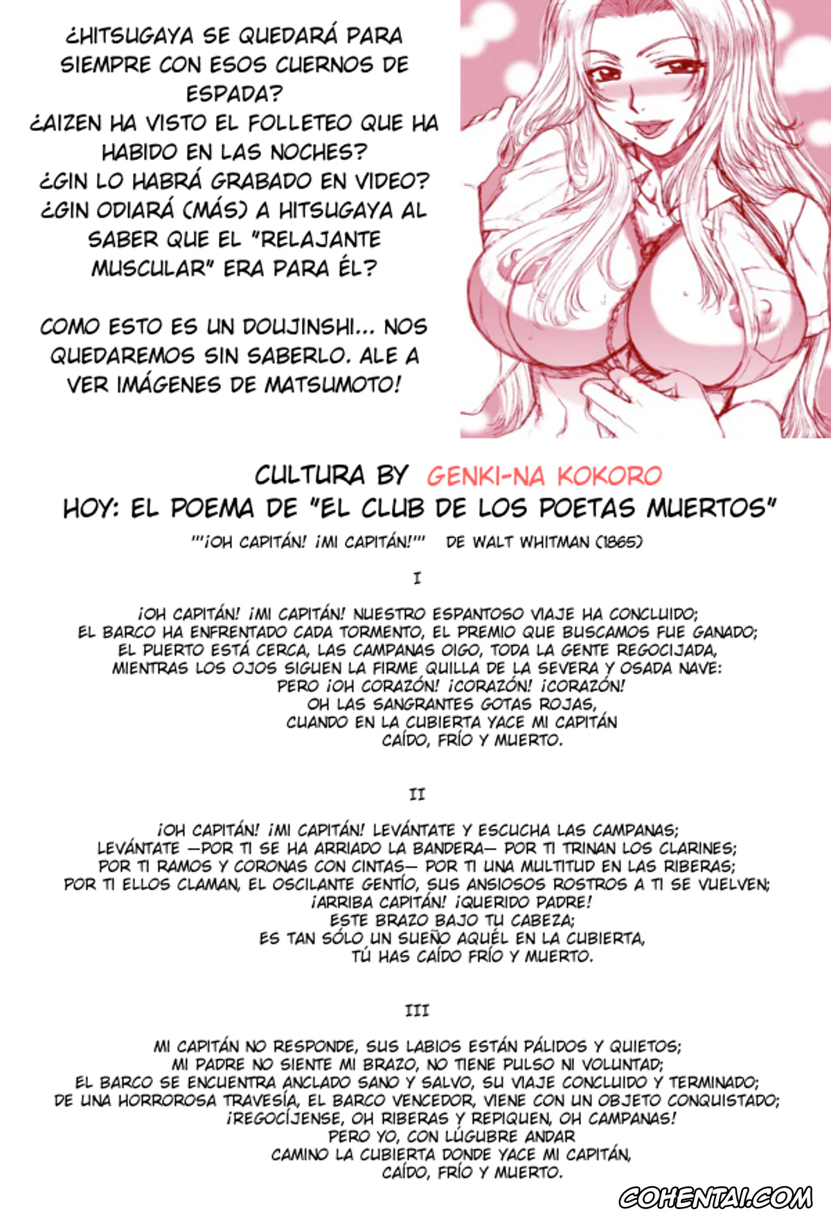 Bleach porno, Rangiku Matsumoto porno, Toushirou Hitsugaya porno, Shi (Bleach), pagina 35