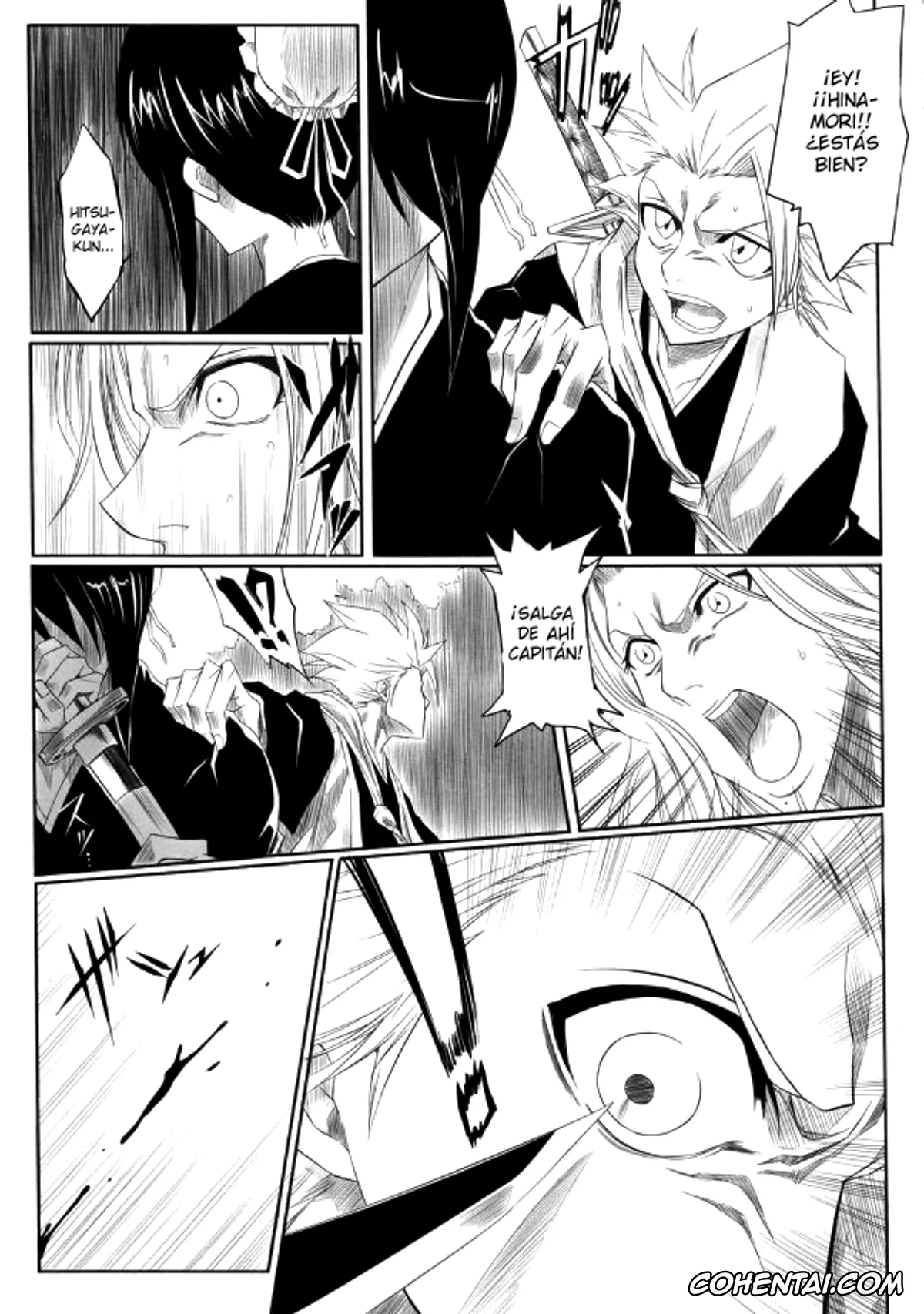 Bleach xxx, Rangiku Matsumoto xxx, Toushirou Hitsugaya xxx, Fuyu (Bleach), pagina 4