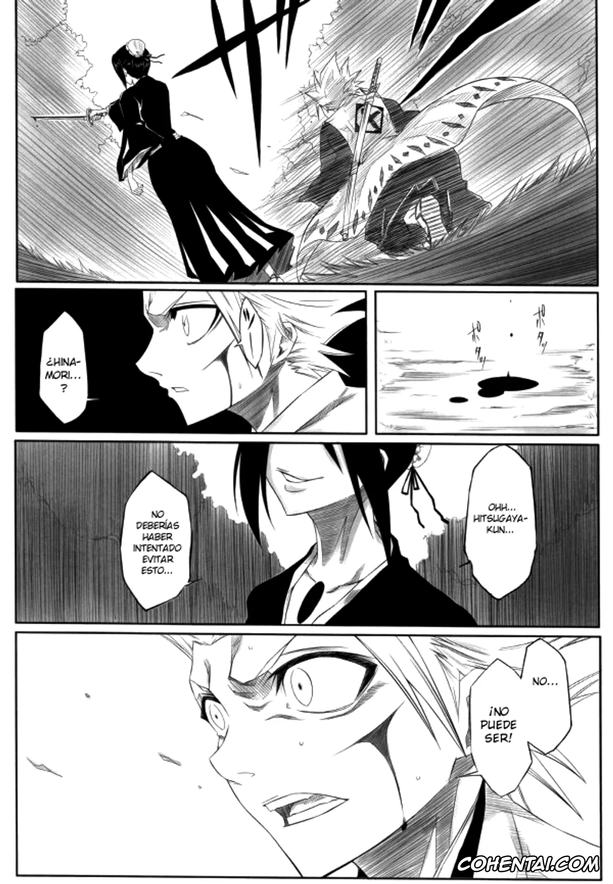 Bleach porno, Rangiku Matsumoto porno, Toushirou Hitsugaya porno, Fuyu (Bleach), pagina 5