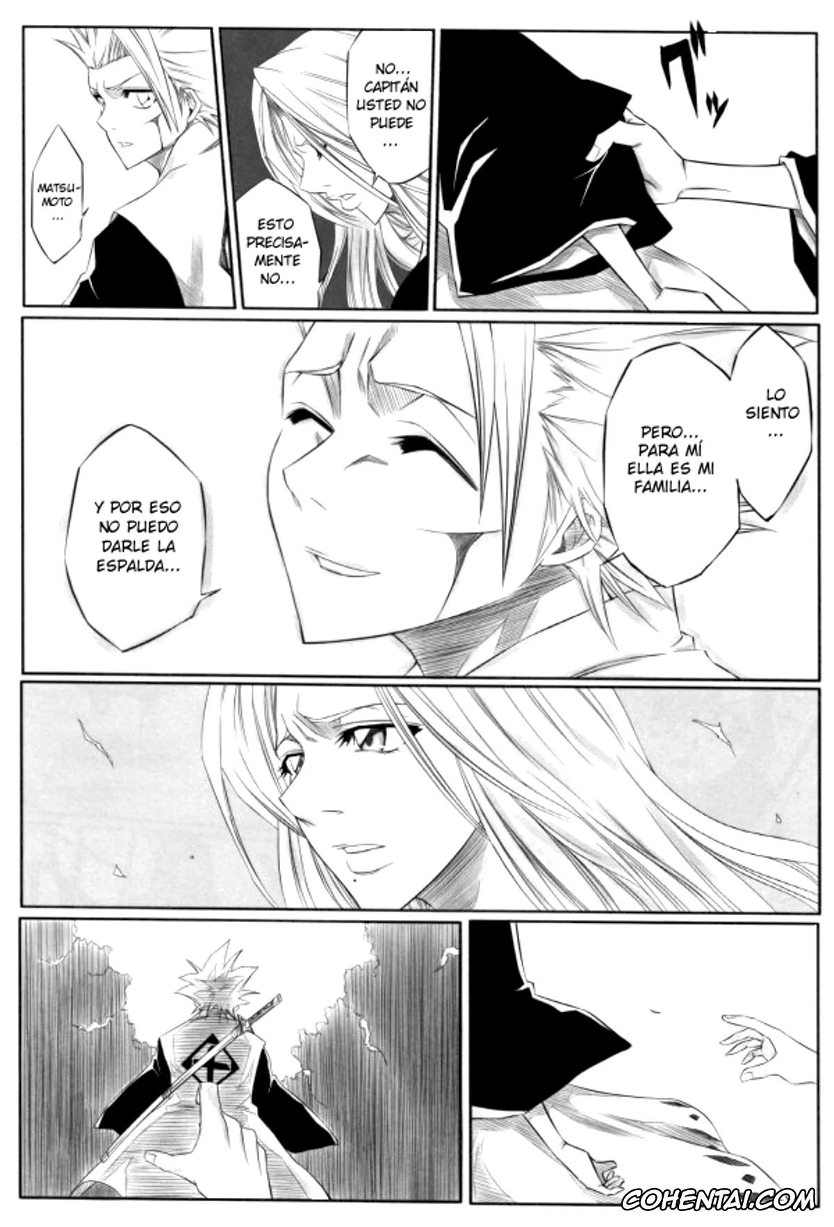 Bleach xxx, Rangiku Matsumoto xxx, Toushirou Hitsugaya xxx, Fuyu (Bleach), pagina 10