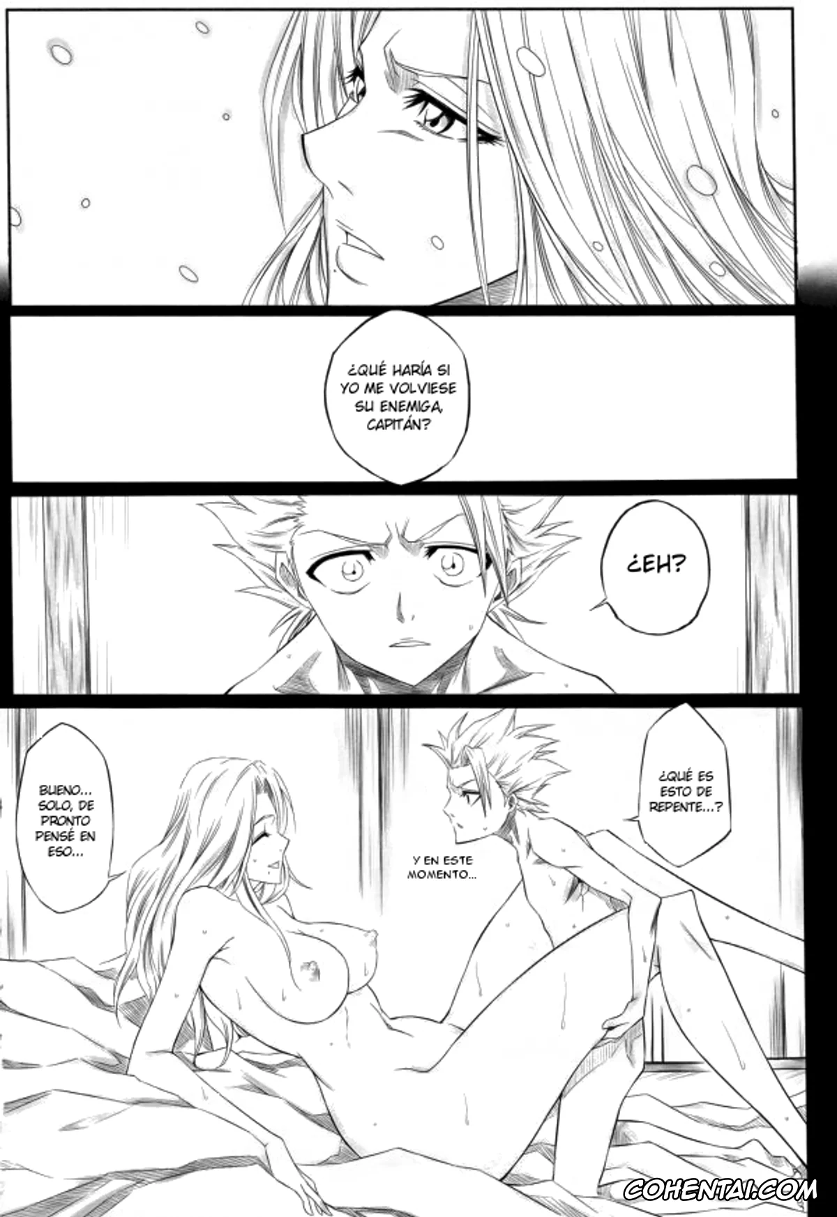 Bleach hentai, Rangiku Matsumoto hentai, Toushirou Hitsugaya hentai, Fuyu (Bleach), pagina 15