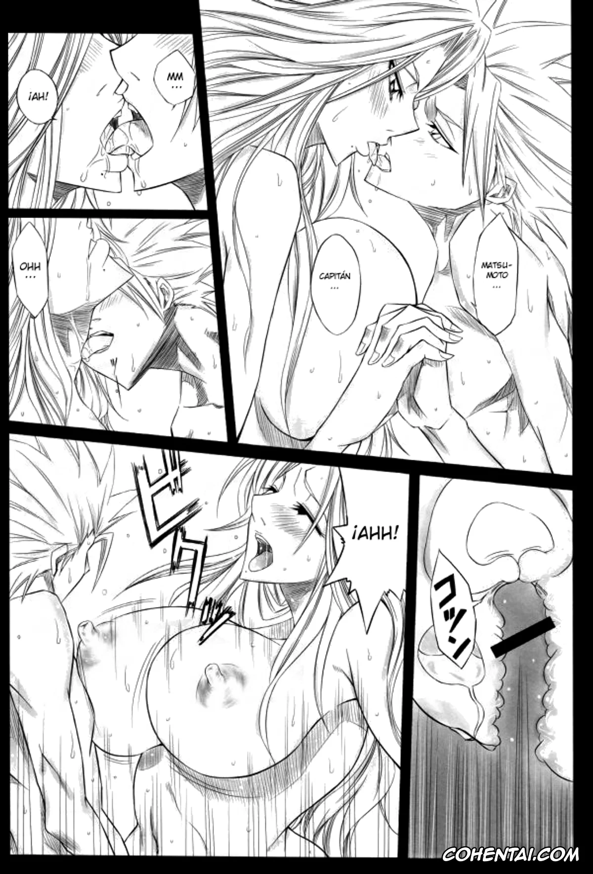 Bleach xxx, Rangiku Matsumoto xxx, Toushirou Hitsugaya xxx, Fuyu (Bleach), pagina 19