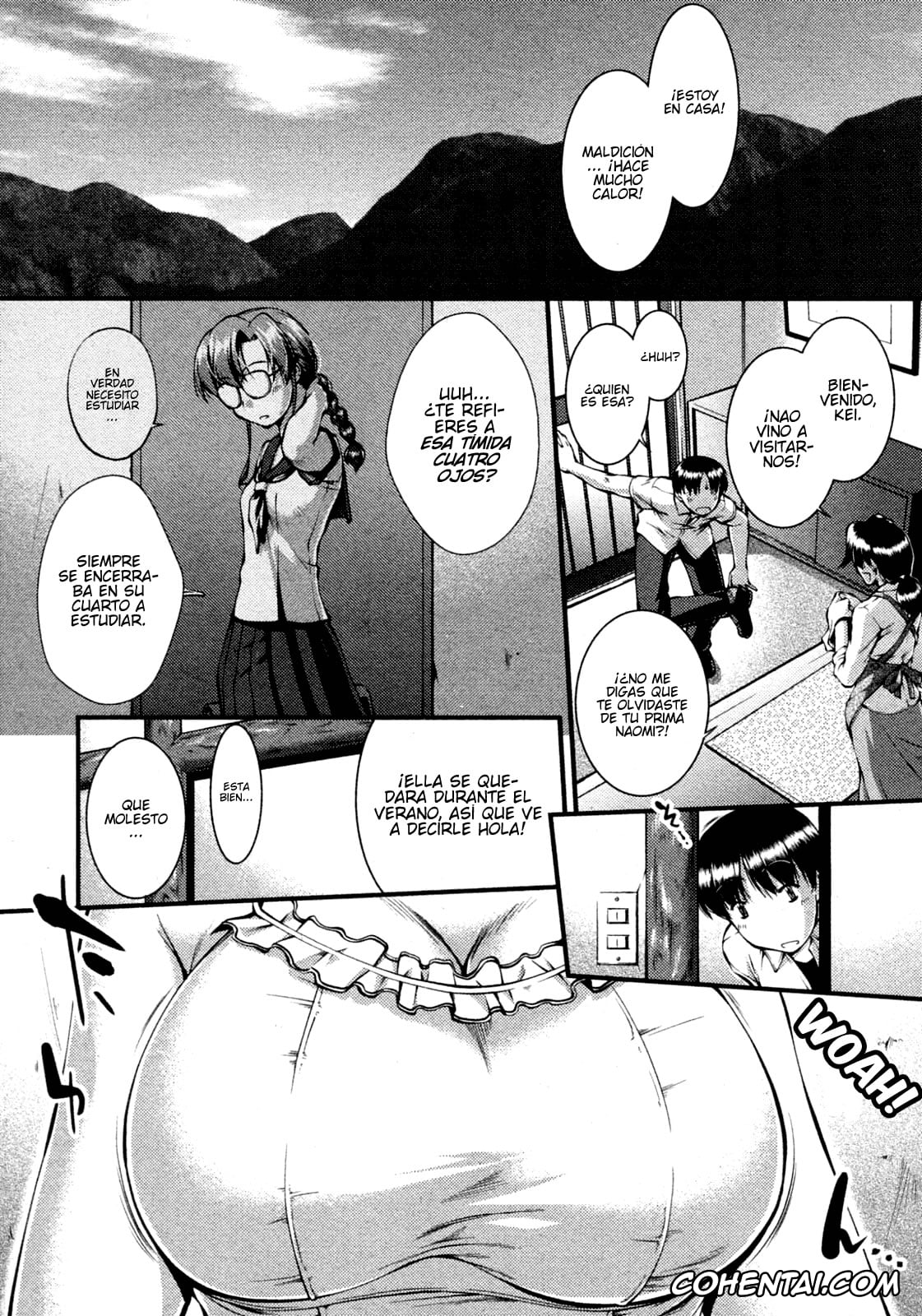 Revistas xxx, COMIC Shingeki xxx, Binetsu no Seseragi (COMIC Shingeki 2010-10), pagina 1