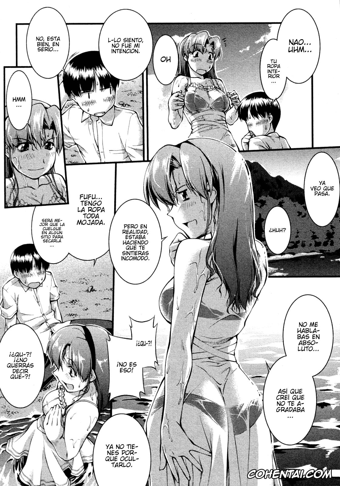 Revistas porno, COMIC Shingeki porno, Binetsu no Seseragi (COMIC Shingeki 2010-10), pagina 8