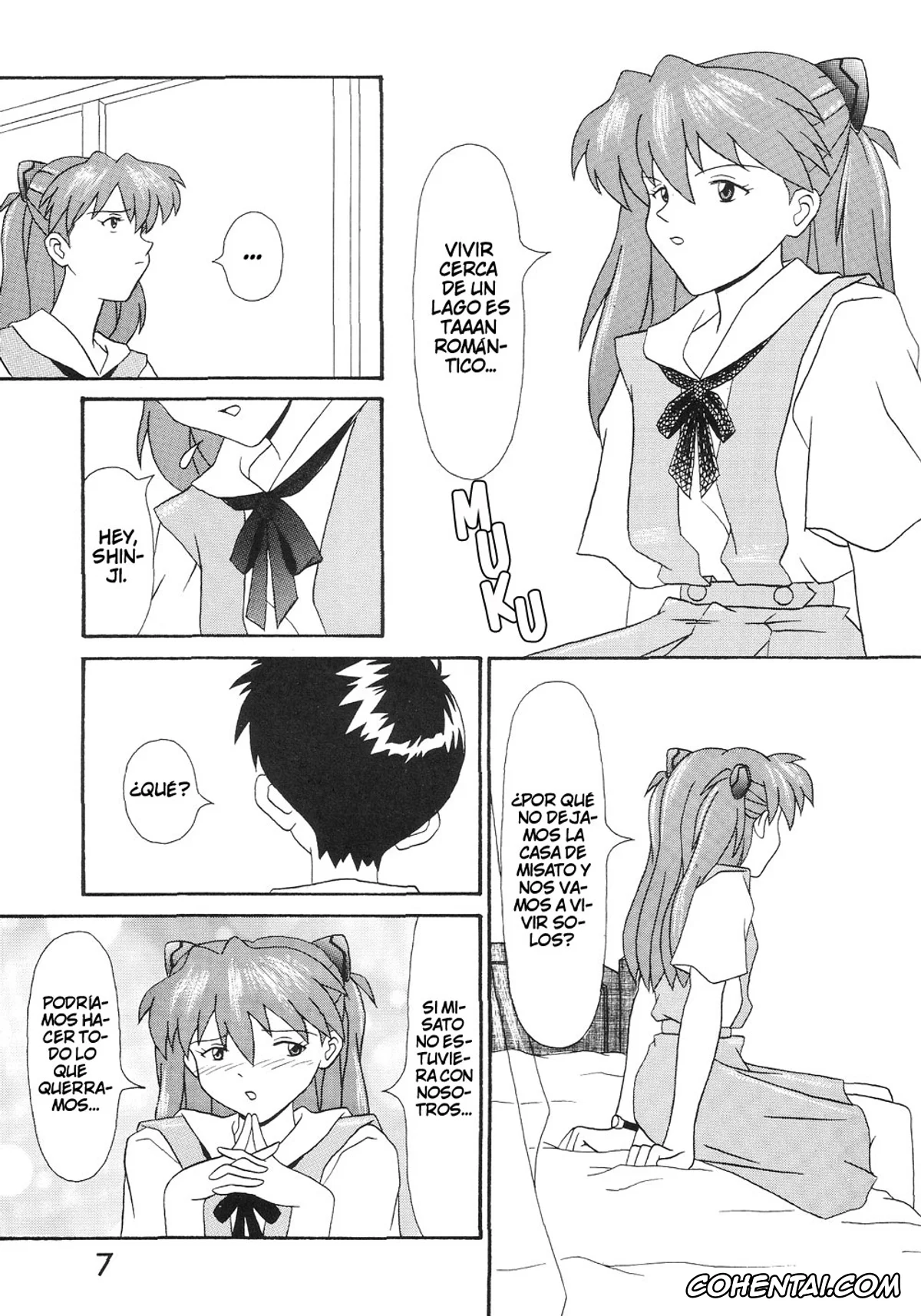 Neon Genesis Evangelion porno, Asuka Langley Soryu porno, Shinji Ikari porno, TECHNICAL MAC 1 (Neon Genesis Evangelion), pagina 8