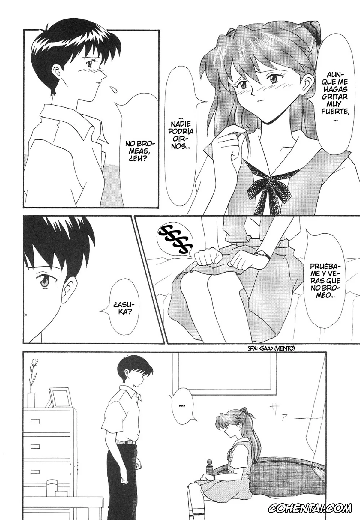Neon Genesis Evangelion hentai, Asuka Langley Soryu hentai, Shinji Ikari hentai, TECHNICAL MAC 1 (Neon Genesis Evangelion), pagina 9