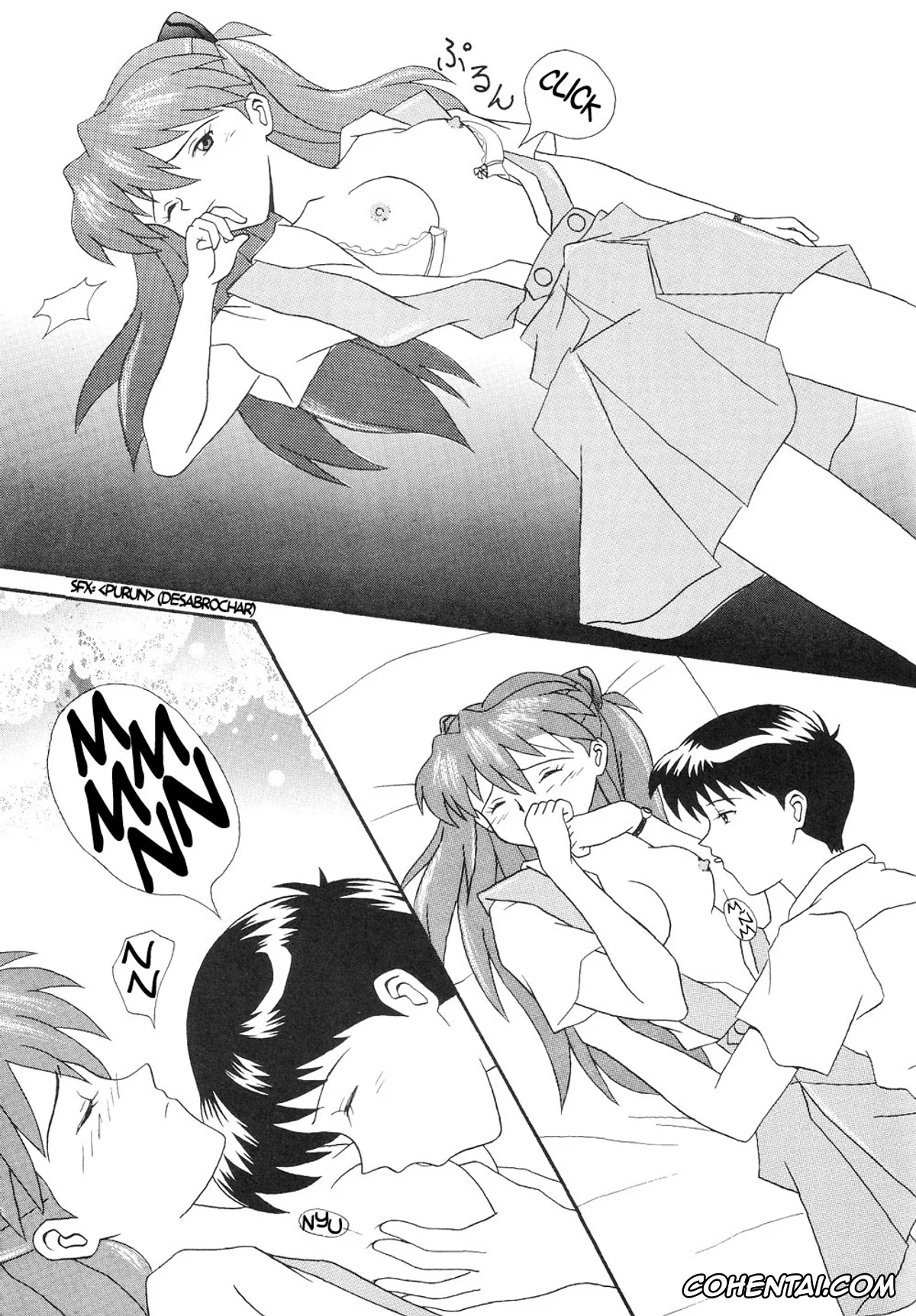 Neon Genesis Evangelion hentai, Asuka Langley Soryu hentai, Shinji Ikari hentai, TECHNICAL MAC 1 (Neon Genesis Evangelion), pagina 12