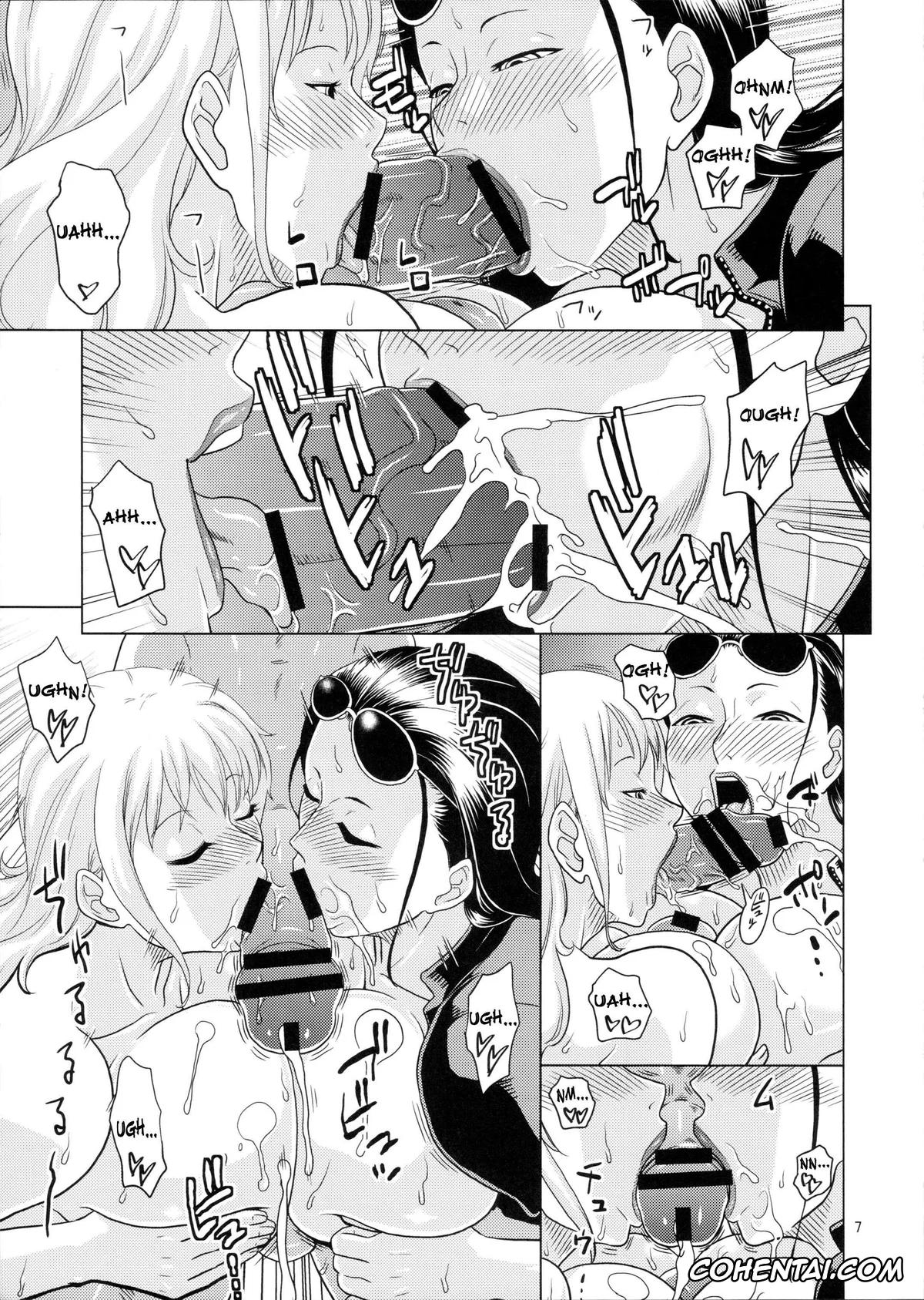 One Piece porno, Nami porno, Nico Robin porno, NamiRobi 4 (One Piece), pagina 8