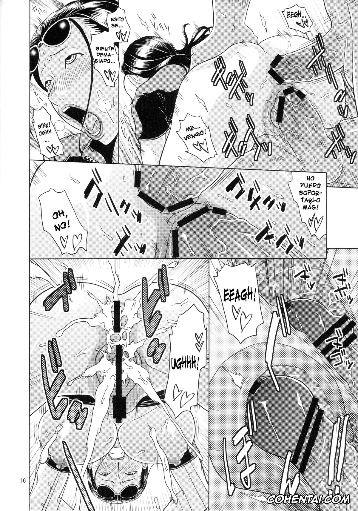 One Piece porno, Nami porno, Nico Robin porno, NamiRobi 4 (One Piece), pagina 17