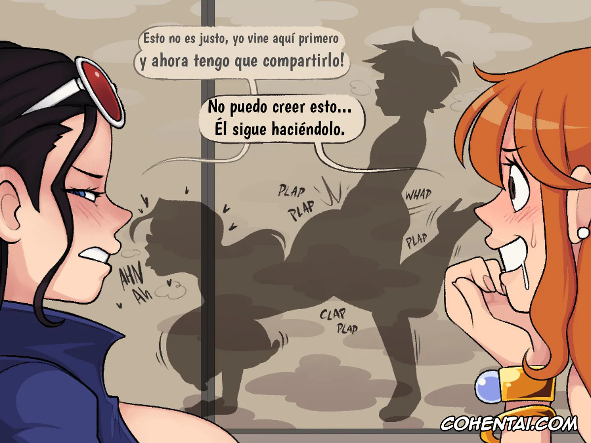 One Piece porno, Boa Hancock porno, Monkey D. Luffy porno, Nami porno, Nico Robin porno, Not so Stealthy Affairs (One Piece), pagina 5