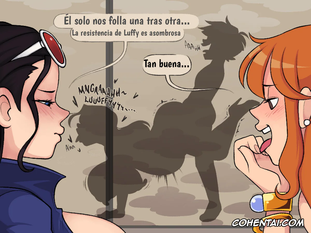 One Piece hentai, Boa Hancock hentai, Monkey D. Luffy hentai, Nami hentai, Nico Robin hentai, Not so Stealthy Affairs (One Piece), pagina 6