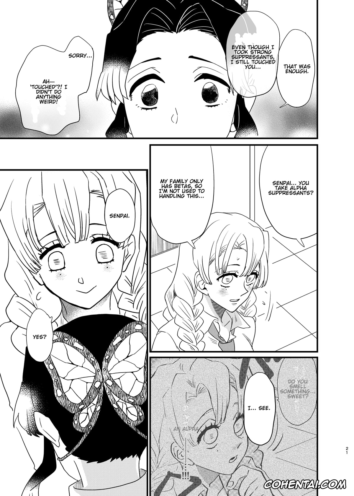 Kimetsu No Yaiba | Demon Slayer hentai, Mitsuri Kanroji hentai, Shinobu Kochou hentai, Watashi no Alpha (Kimetsu no Yaiba), pagina 21