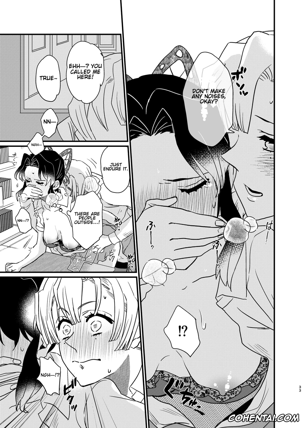 Kimetsu No Yaiba | Demon Slayer hentai, Mitsuri Kanroji hentai, Shinobu Kochou hentai, Watashi no Alpha (Kimetsu no Yaiba), pagina 33