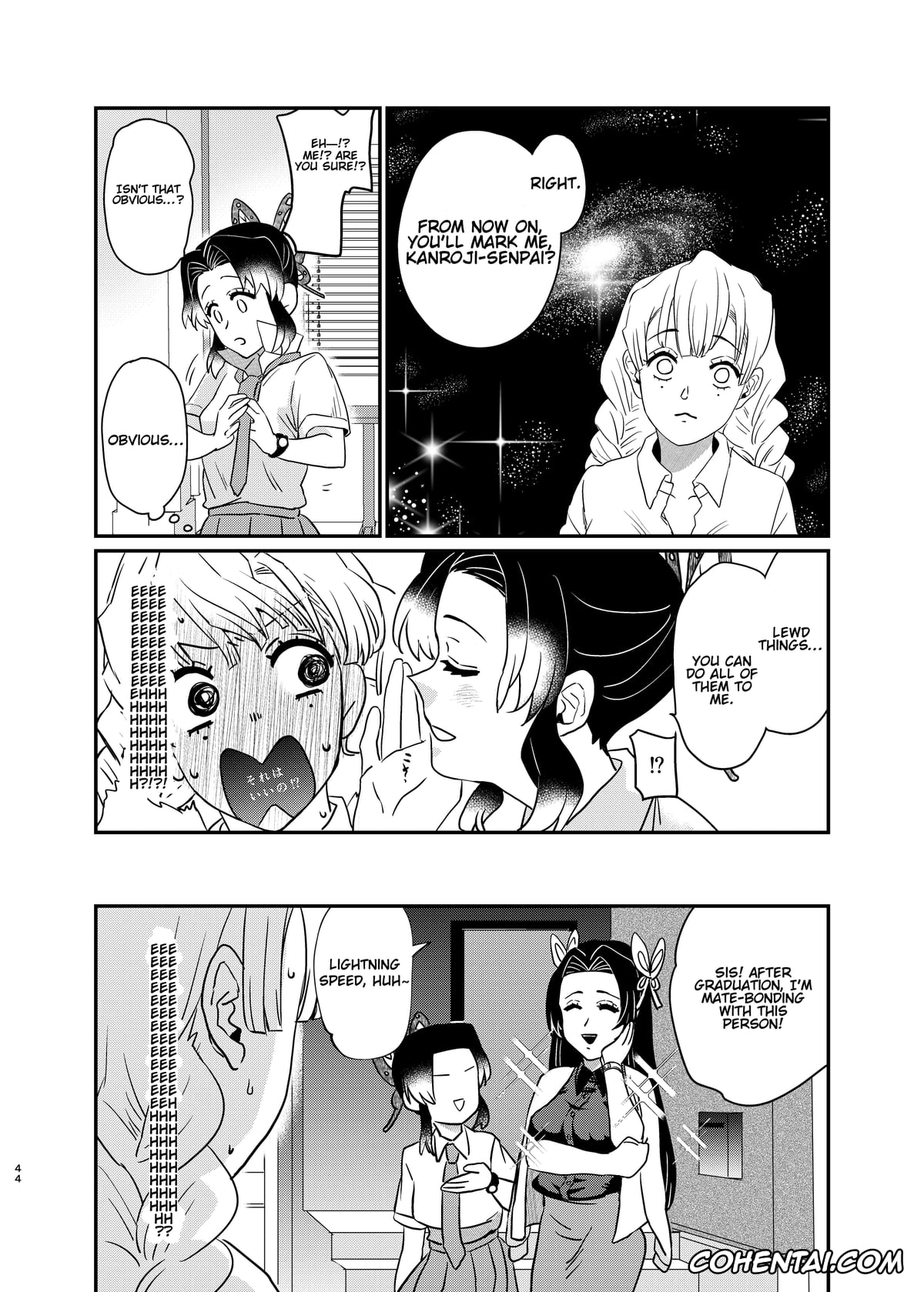 Kimetsu No Yaiba | Demon Slayer porno, Mitsuri Kanroji porno, Shinobu Kochou porno, Watashi no Alpha (Kimetsu no Yaiba), pagina 44