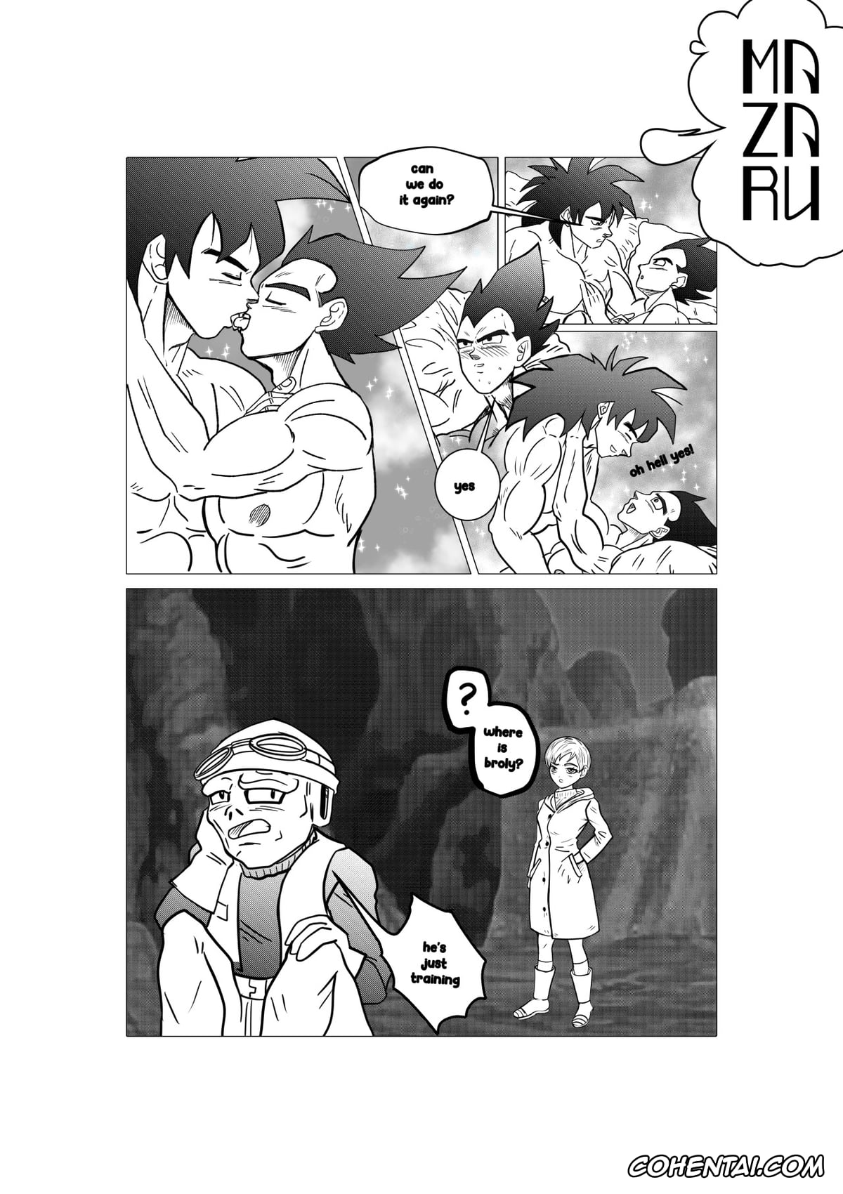 Dragon Ball porno, Fairy Tail porno, Son Goku porno, Vegeta porno, Len special training. (Dragon Ball), pagina 5
