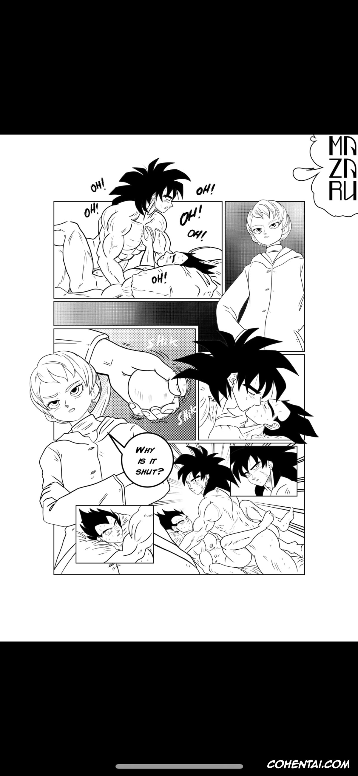 Dragon Ball hentai, Fairy Tail hentai, Son Goku hentai, Vegeta hentai, Len special training. (Dragon Ball), pagina 6