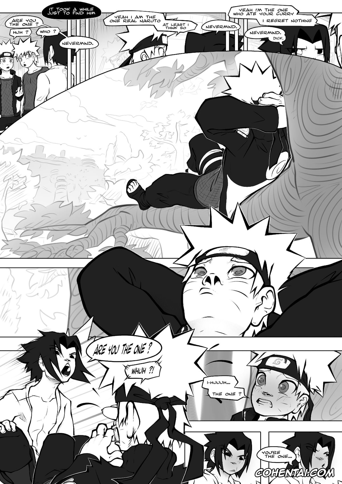 NARUTO xxx, Naruto Uzumaki xxx, Sasuke Uchiha xxx, In The Shadow (Naruto), pagina 7