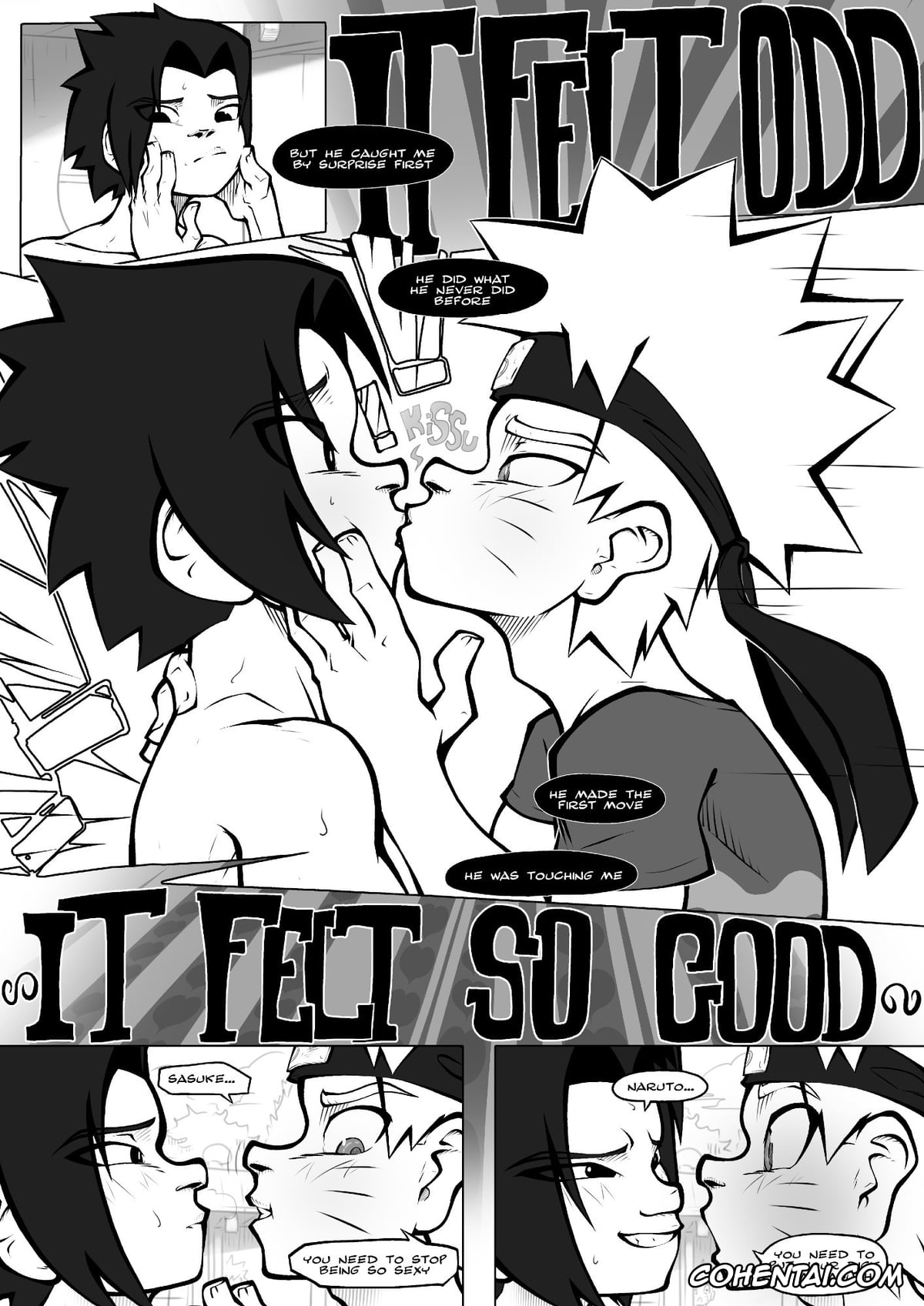 NARUTO xxx, Naruto Uzumaki xxx, Sasuke Uchiha xxx, In The Shadow (Naruto), pagina 19