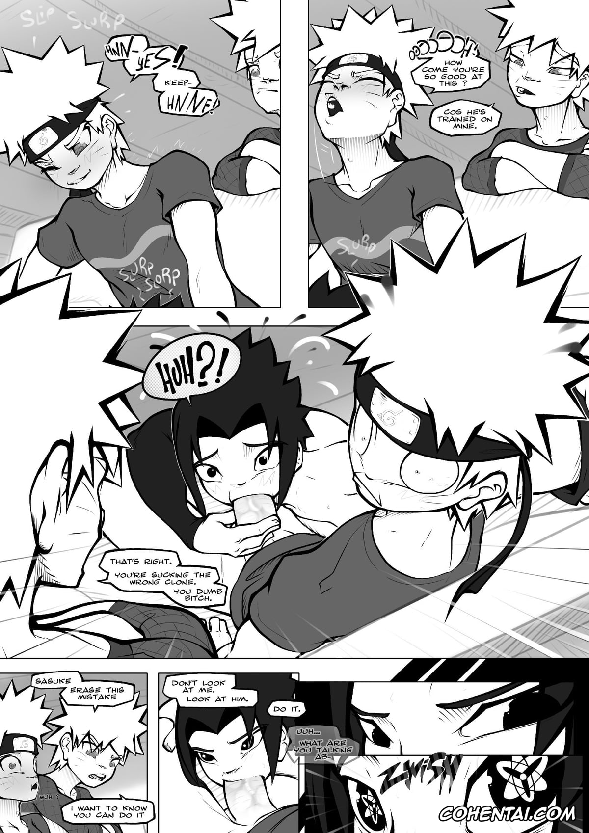 NARUTO hentai, Naruto Uzumaki hentai, Sasuke Uchiha hentai, In The Shadow (Naruto), pagina 21
