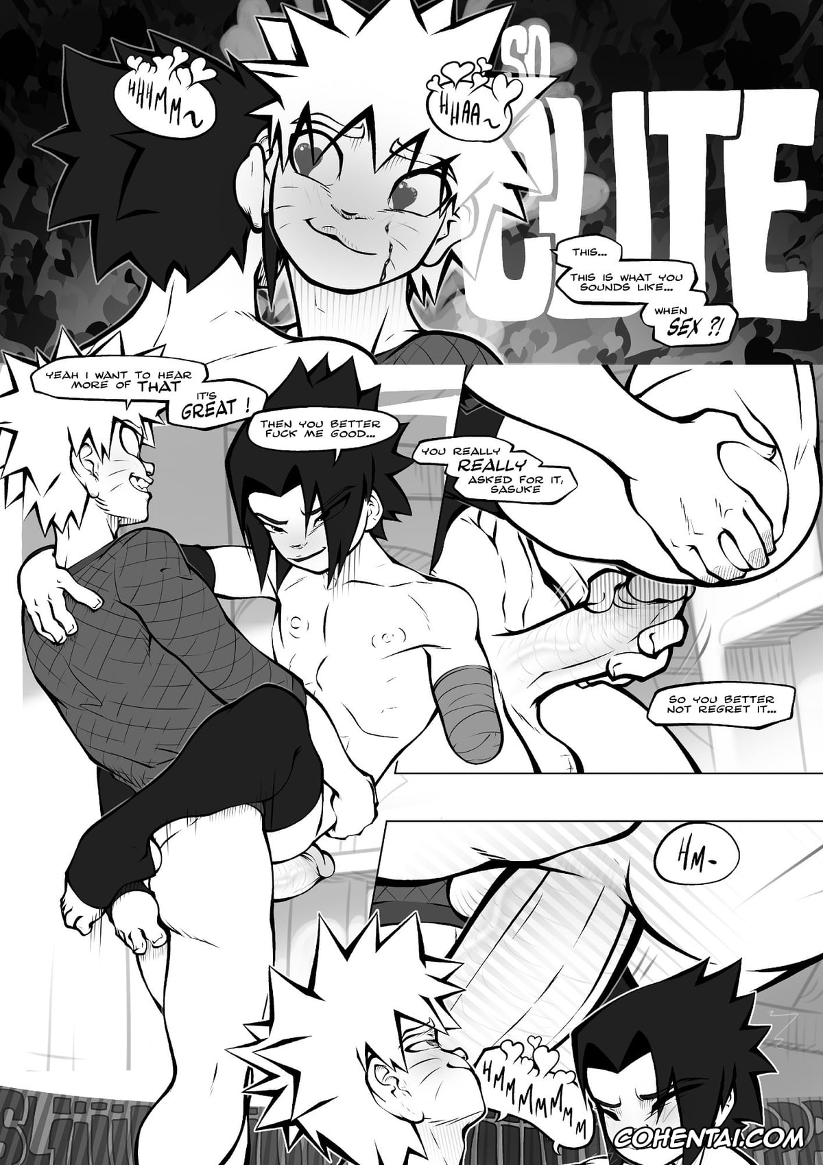 NARUTO xxx, Naruto Uzumaki xxx, Sasuke Uchiha xxx, In The Shadow (Naruto), pagina 28