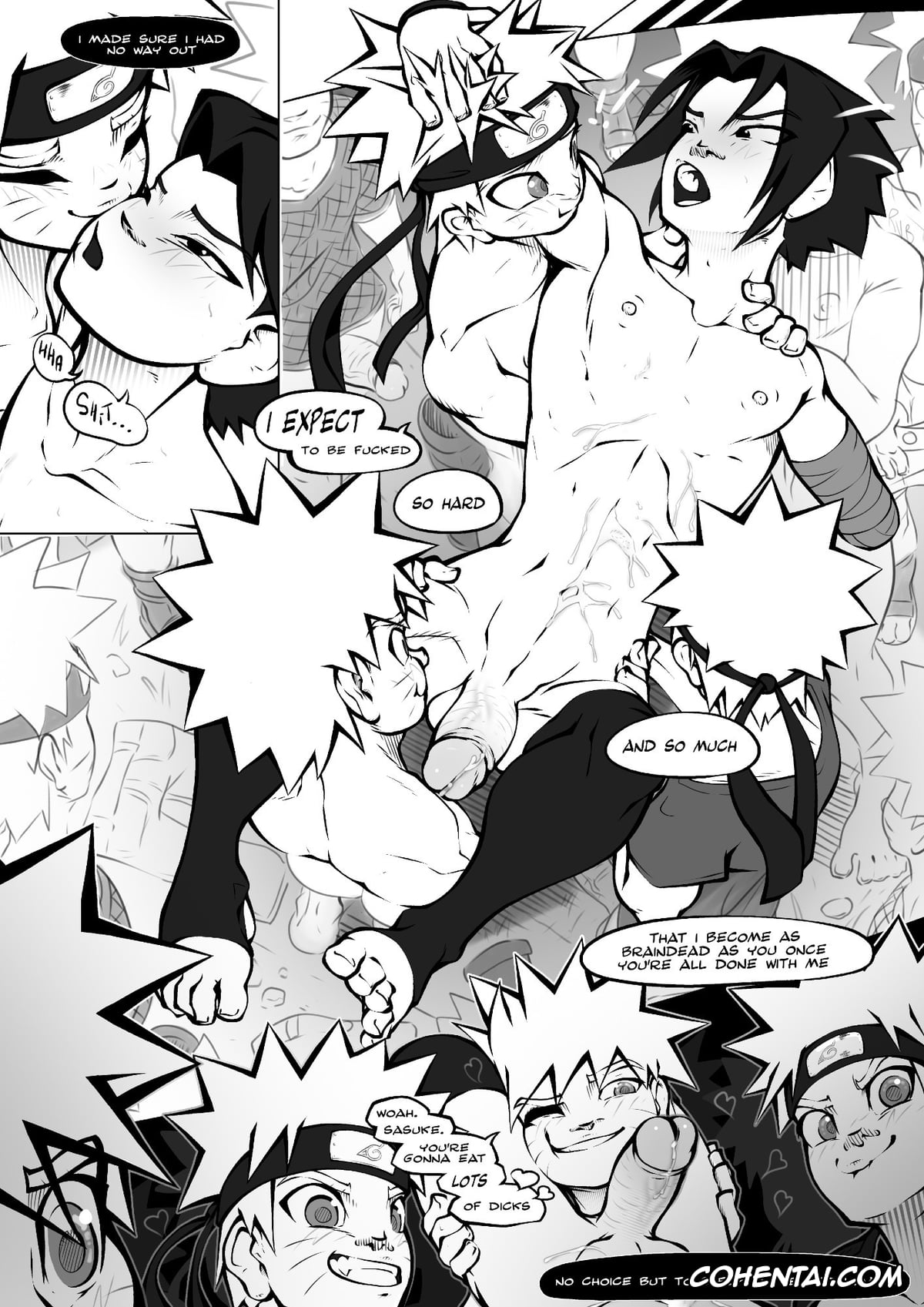 NARUTO porno, Naruto Uzumaki porno, Sasuke Uchiha porno, In The Shadow (Naruto), pagina 38