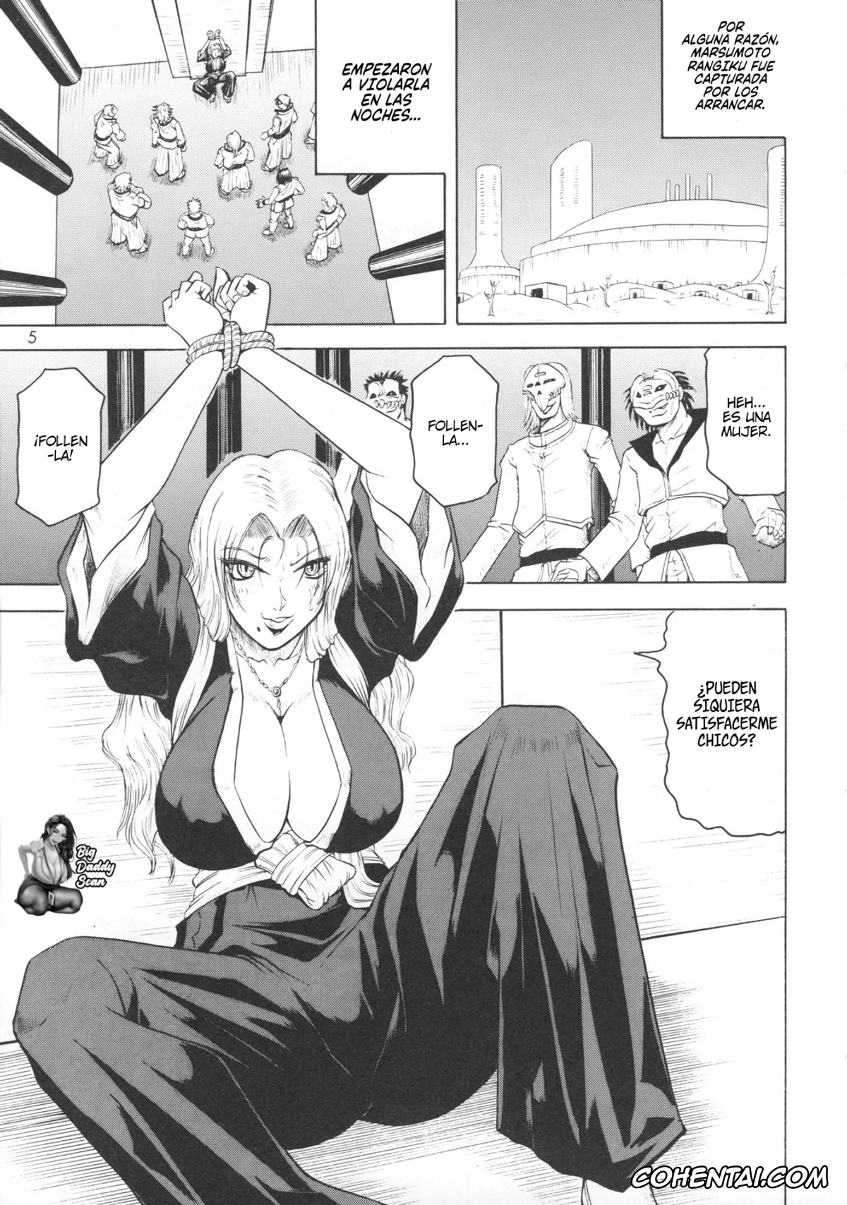 Bleach hentai, Rangiku Matsumoto hentai, Bararu (Bleach), pagina 3