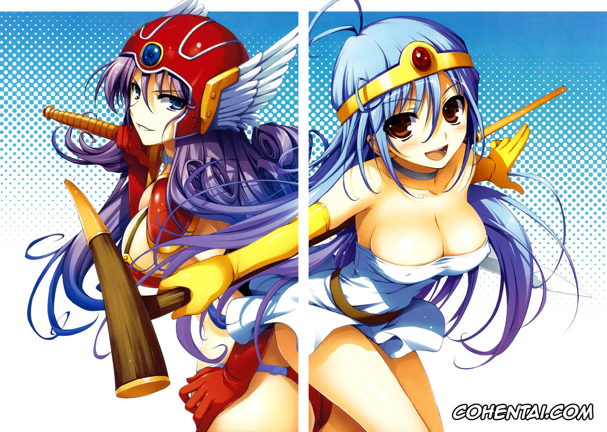 Dragon Quest porno, Cleric porno, Hero porno, Sage porno, Warrior porno, LEVEL 16 (Dragon Quest III), pagina 5