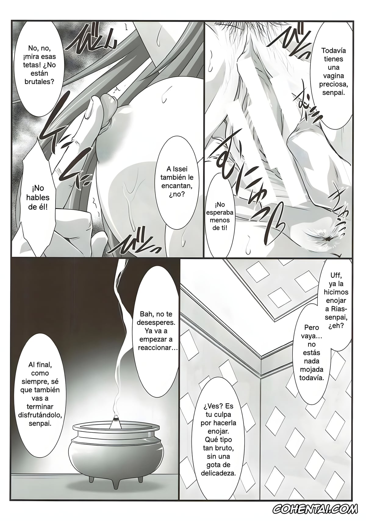 Highschool DxD porno, Rias Gremory porno, SPIRAL ZONE DxD (Highschool DxD), pagina 5