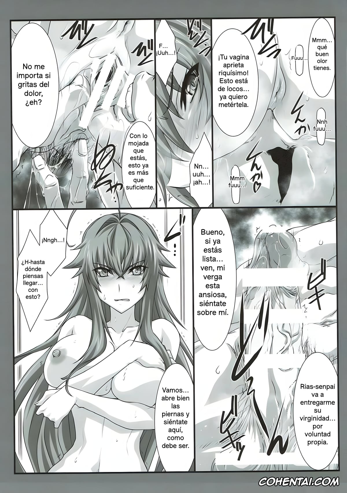 Highschool DxD xxx, Rias Gremory xxx, SPIRAL ZONE DxD (Highschool DxD), pagina 10