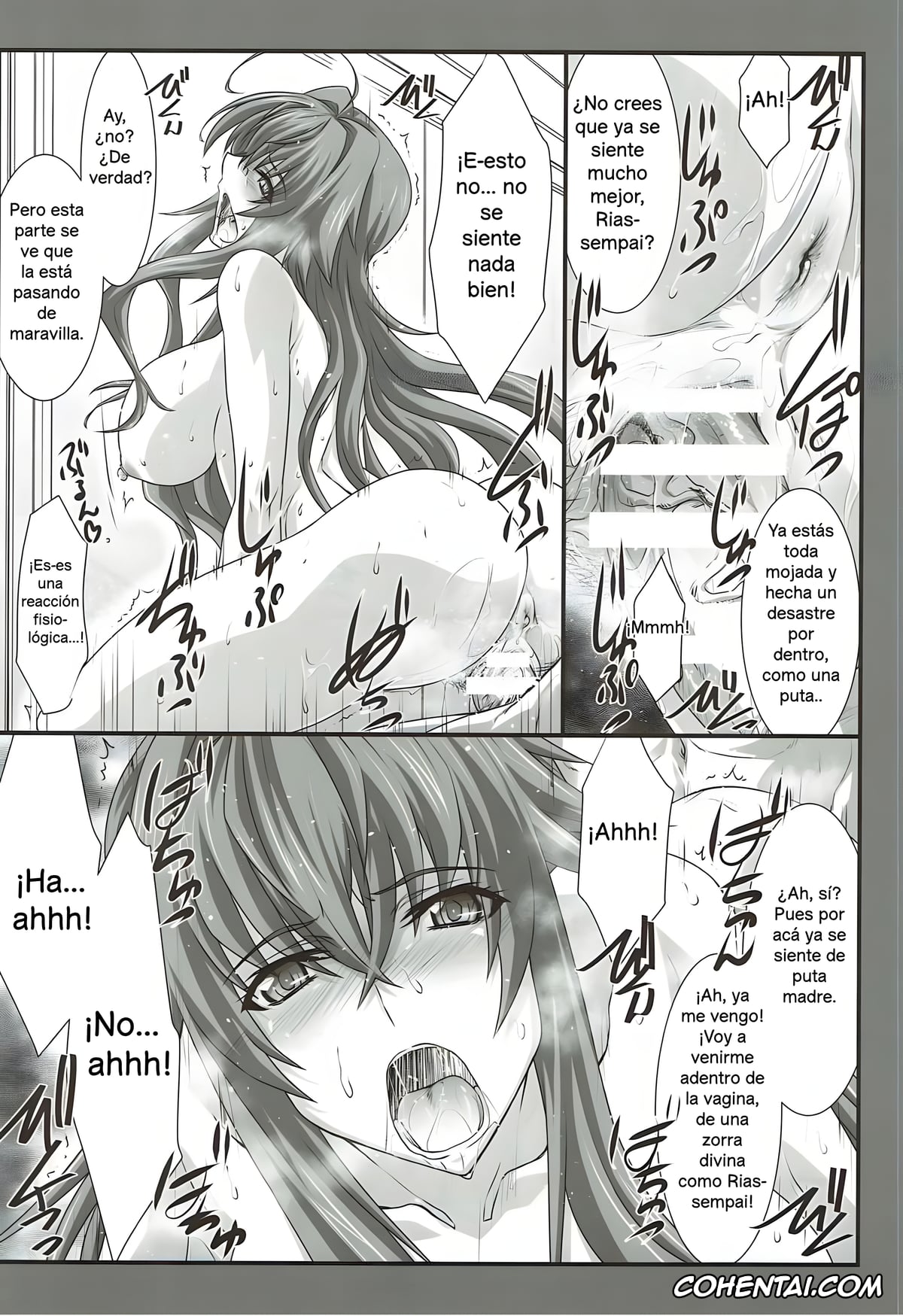 Highschool DxD hentai, Rias Gremory hentai, SPIRAL ZONE DxD (Highschool DxD), pagina 15