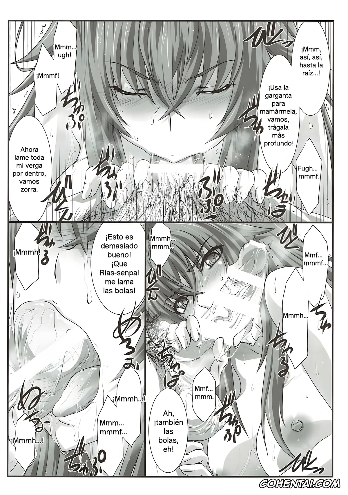 Highschool DxD xxx, Rias Gremory xxx, SPIRAL ZONE DxD (Highschool DxD), pagina 19
