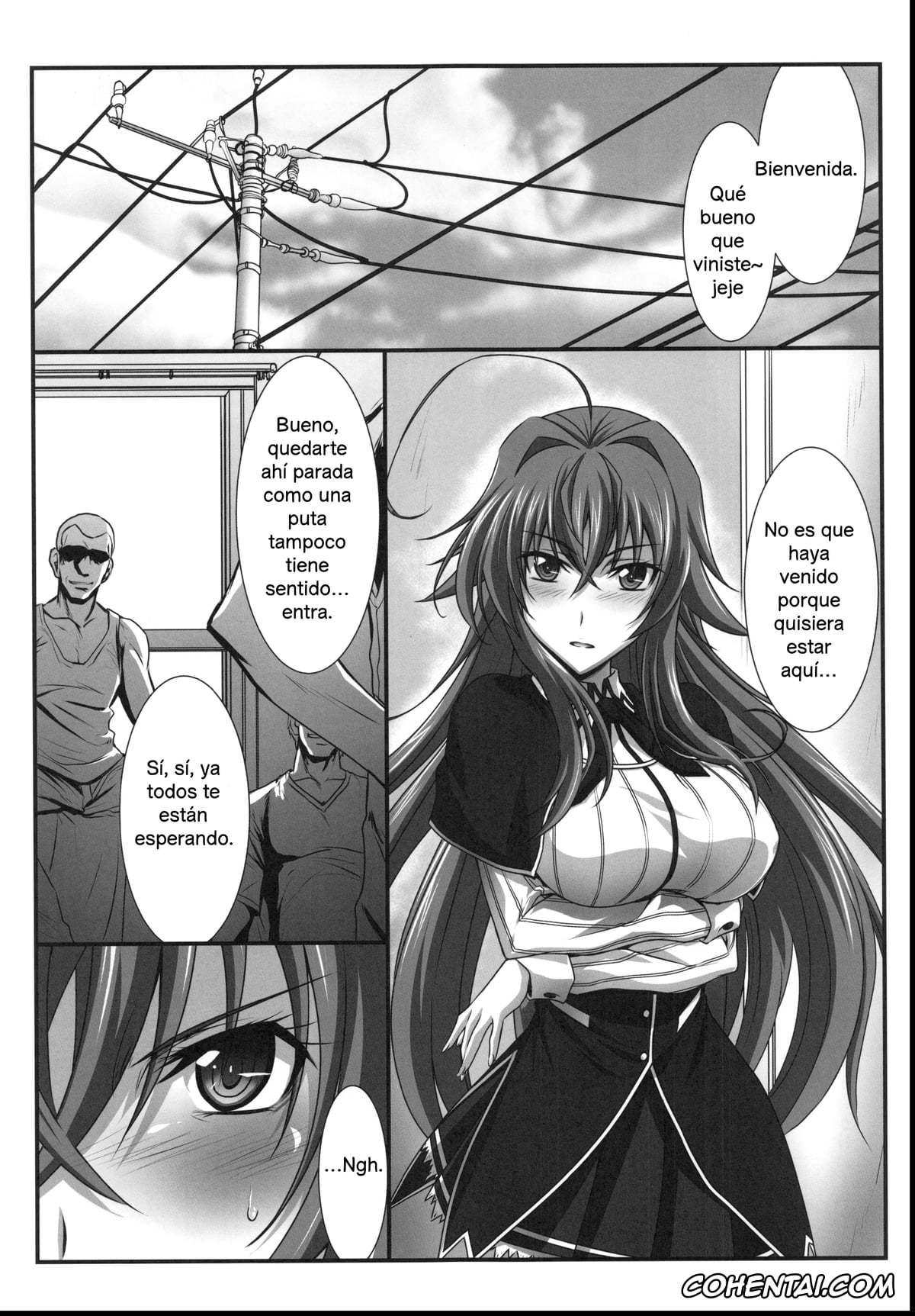 Highschool DxD xxx, Rias Gremory xxx, SPIRAL ZONE DxD II (Highschool DxD), pagina 4