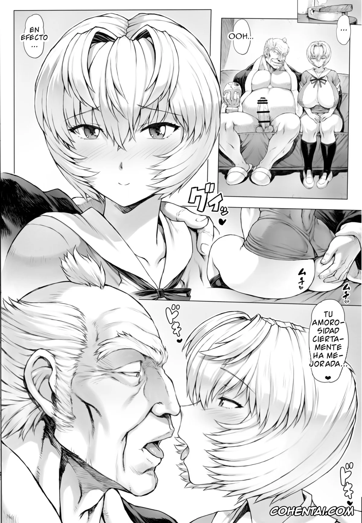 Neon Genesis Evangelion xxx, Rei Ayanami xxx, Evangelion – Ayanami B-Type.. Hakase to no Koto…, pagina 19