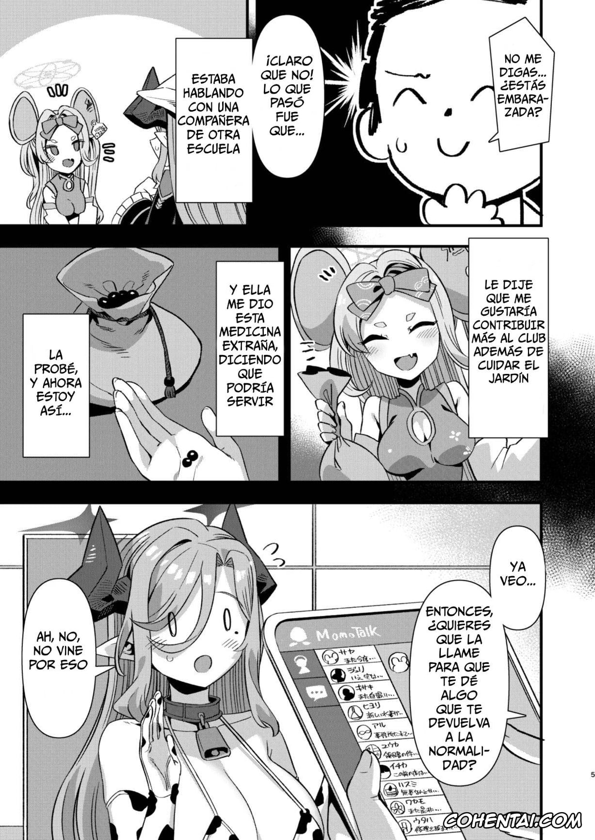 Blue Archive xxx, Juri Ushimaki xxx, Sensei xxx, Gehenna Gakuen Kyuushoku-bu Ushimaki Nyuugyou (Blue Archive), pagina 4