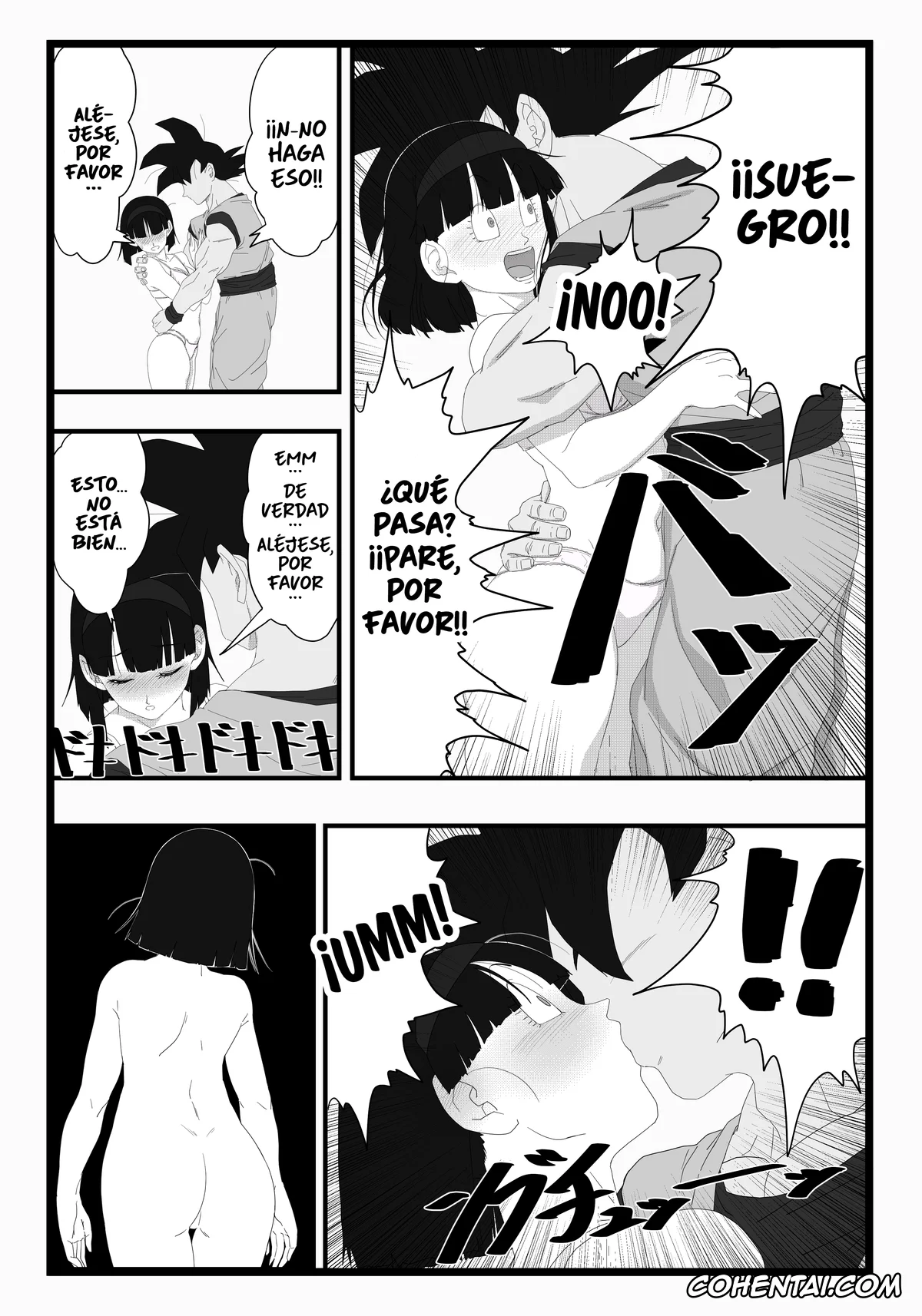 Dragon Ball Super hentai, Son Goku hentai, Videl hentai, Videl x Goku (Dragon Ball Super), pagina 6