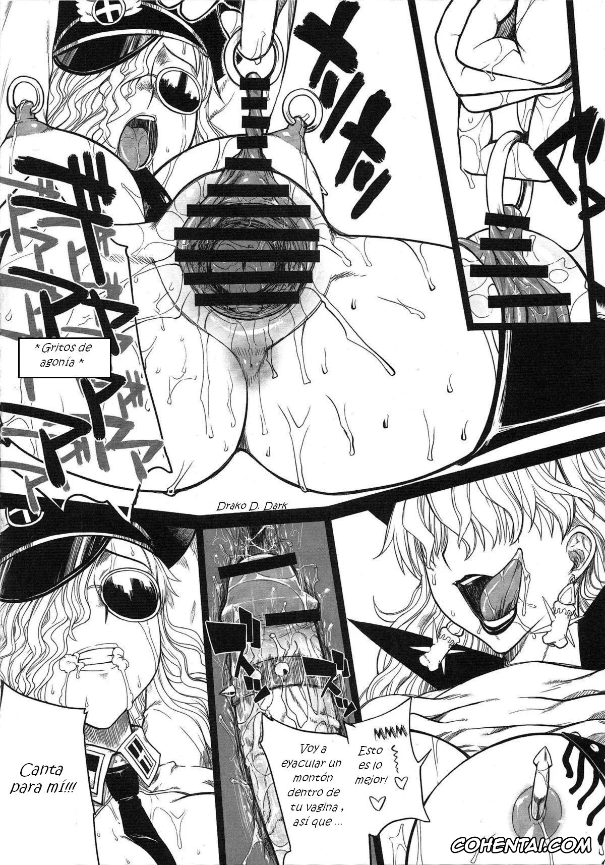 One Piece hentai, Boa Hancock hentai, Domino hentai, Monkey D. Luffy hentai, Sadi-chan hentai, Mero Mero Girls (One Piece), pagina 27