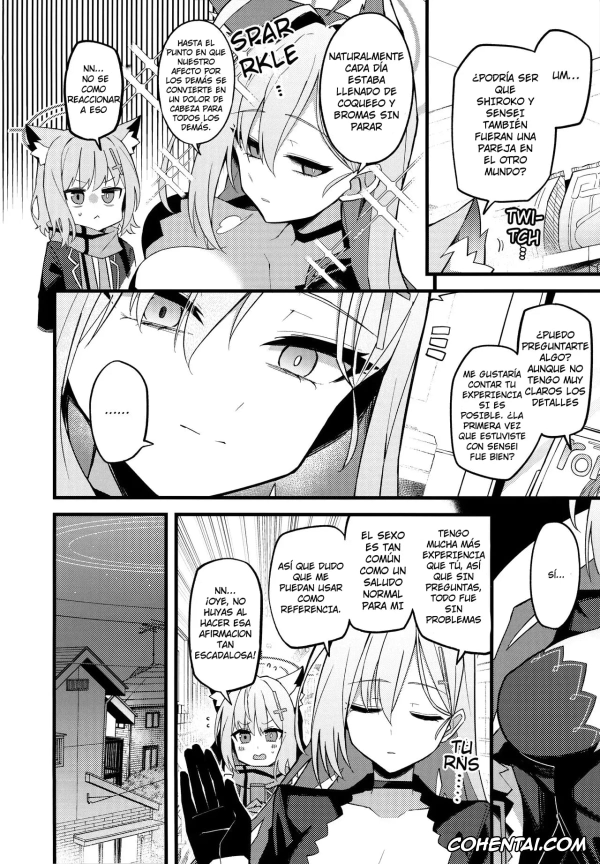 Blue Archive hentai, Sensei hentai, Shiroko Terror hentai, Miren ga Aru to Sureba (Blue Archive), pagina 3