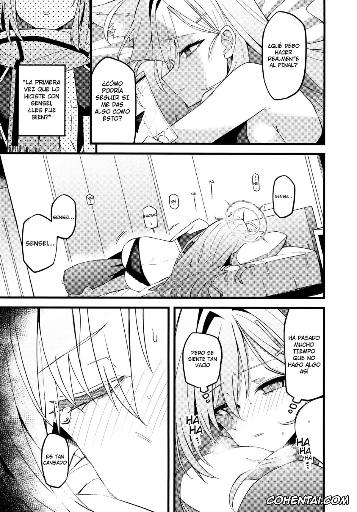 Blue Archive hentai, Sensei hentai, Shiroko Terror hentai, Miren ga Aru to Sureba (Blue Archive), pagina 6