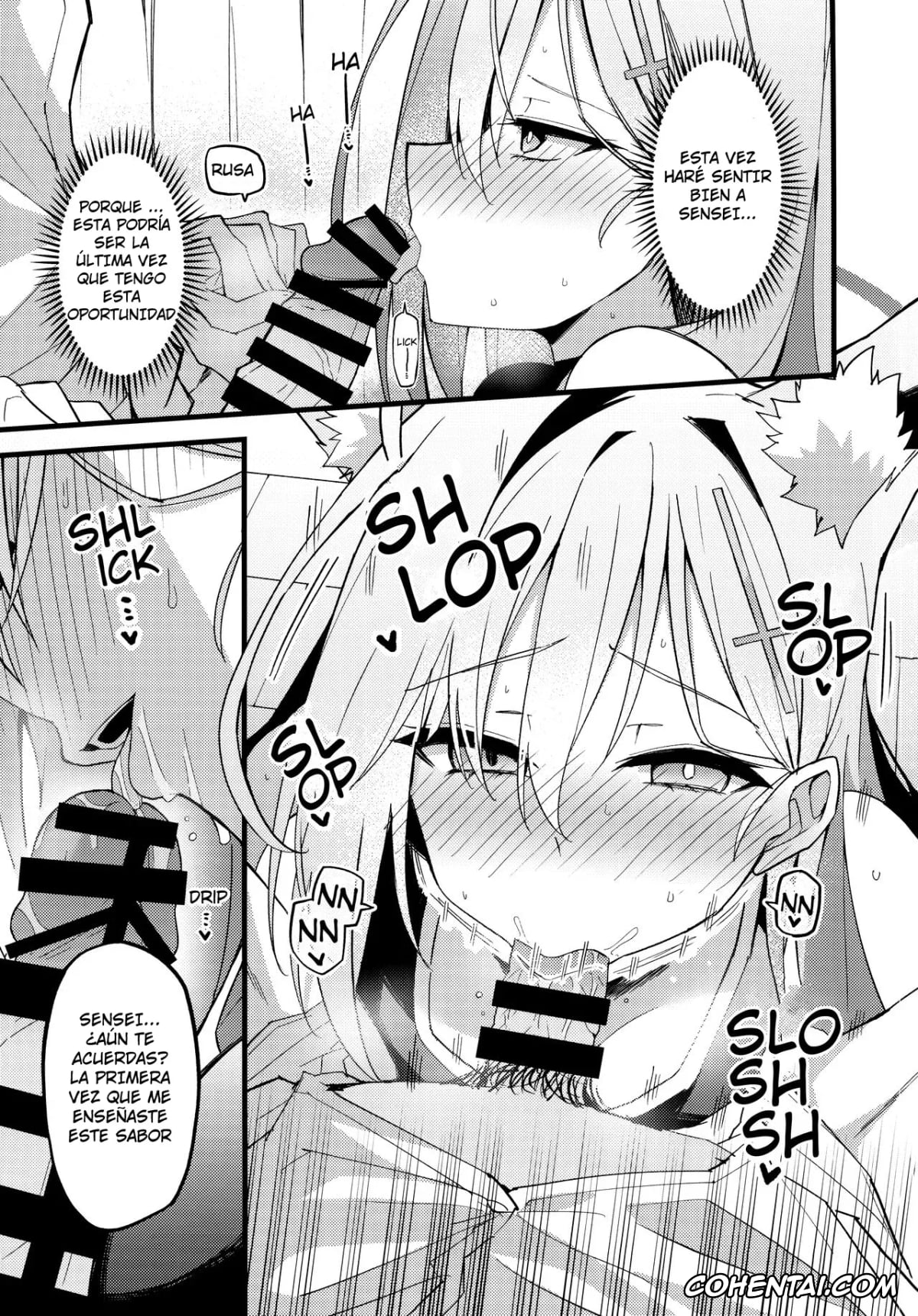 Blue Archive xxx, Sensei xxx, Shiroko Terror xxx, Miren ga Aru to Sureba (Blue Archive), pagina 10