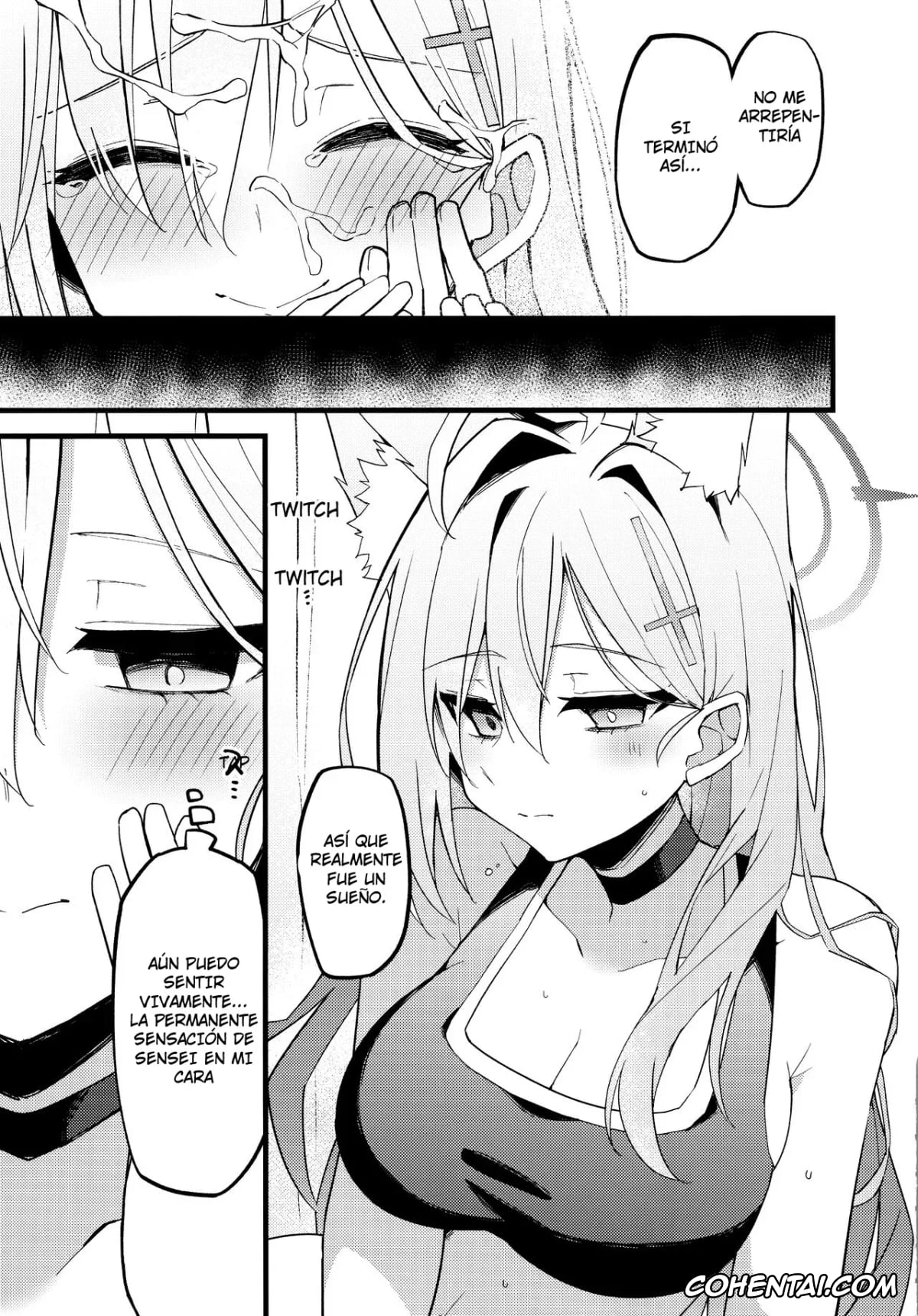 Blue Archive xxx, Sensei xxx, Shiroko Terror xxx, Miren ga Aru to Sureba (Blue Archive), pagina 22