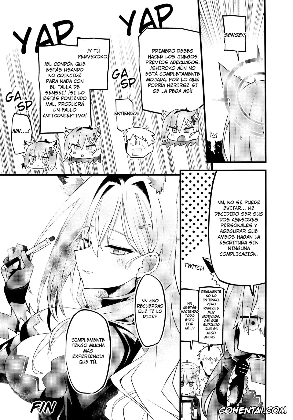 Blue Archive hentai, Sensei hentai, Shiroko Terror hentai, Miren ga Aru to Sureba (Blue Archive), pagina 24