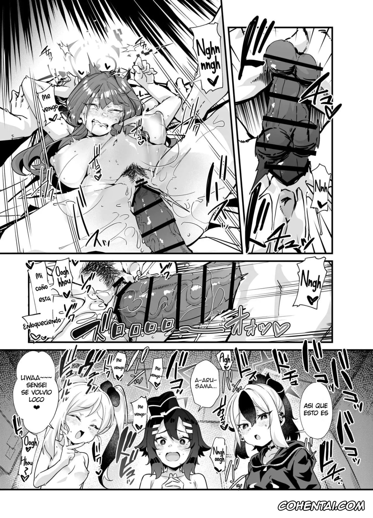 Blue Archive hentai, Aru Rikuhachima hentai, Haruka Igusa hentai, Kayoko Onikata hentai, Mutsuki Asagi hentai, Sensei hentai, Aruchan dake Saimin ni Kakattenai Hon (Blue Archive), pagina 18