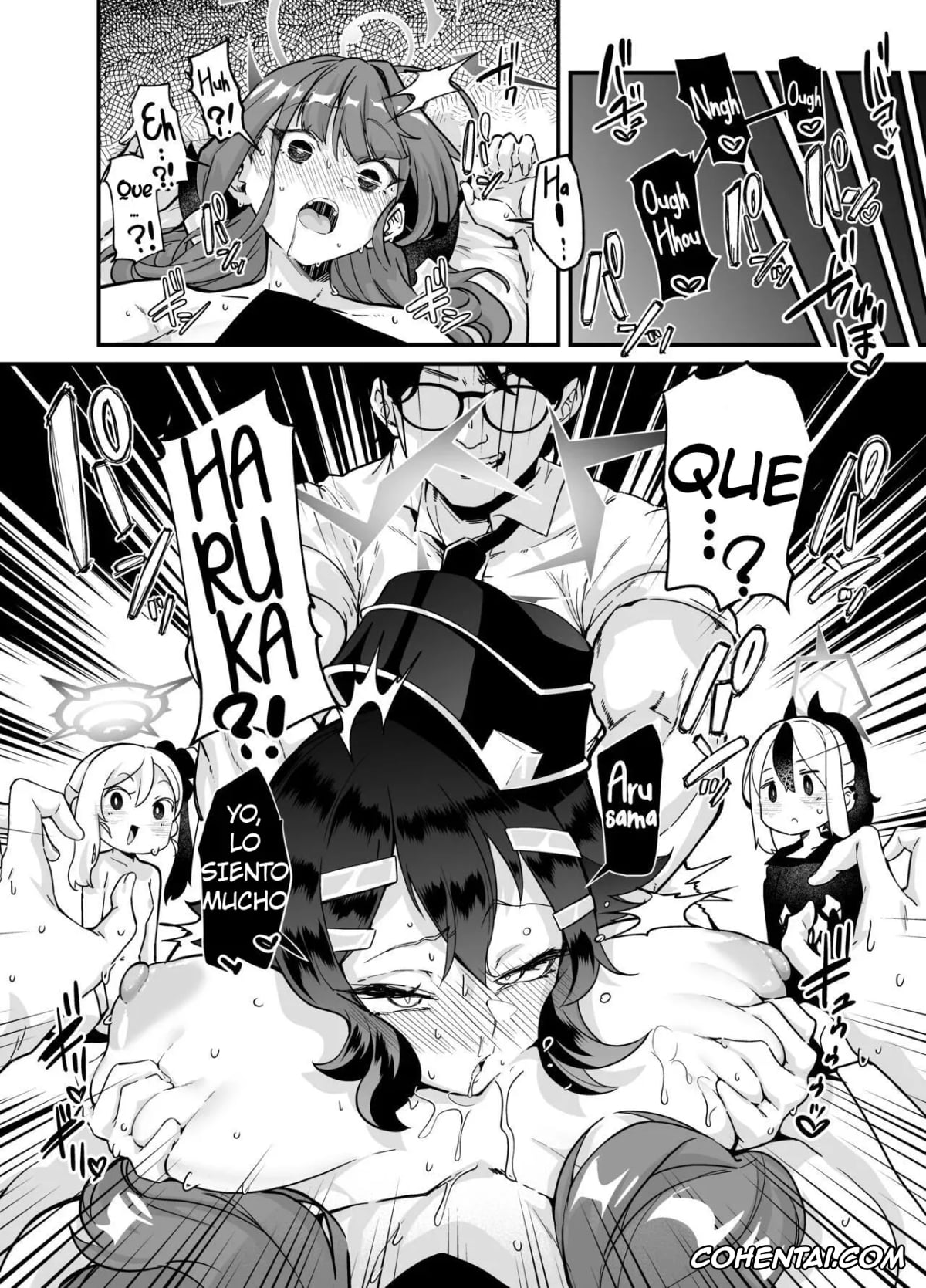 Blue Archive hentai, Aru Rikuhachima hentai, Haruka Igusa hentai, Kayoko Onikata hentai, Mutsuki Asagi hentai, Sensei hentai, Aruchan dake Saimin ni Kakattenai Hon (Blue Archive), pagina 21