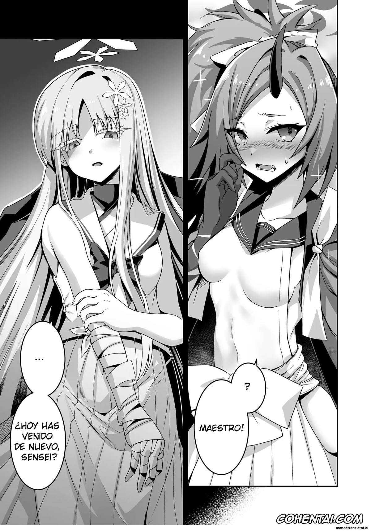 Blue Archive xxx, Nagusa Goryou xxx, Sensei xxx, Uohi (Blue Archive), pagina 4