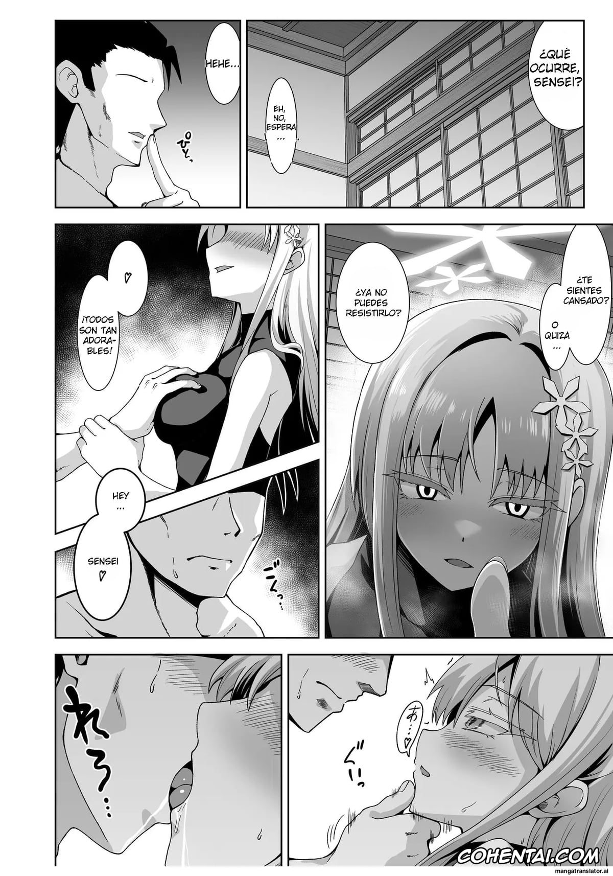 Blue Archive xxx, Nagusa Goryou xxx, Sensei xxx, Uohi (Blue Archive), pagina 7