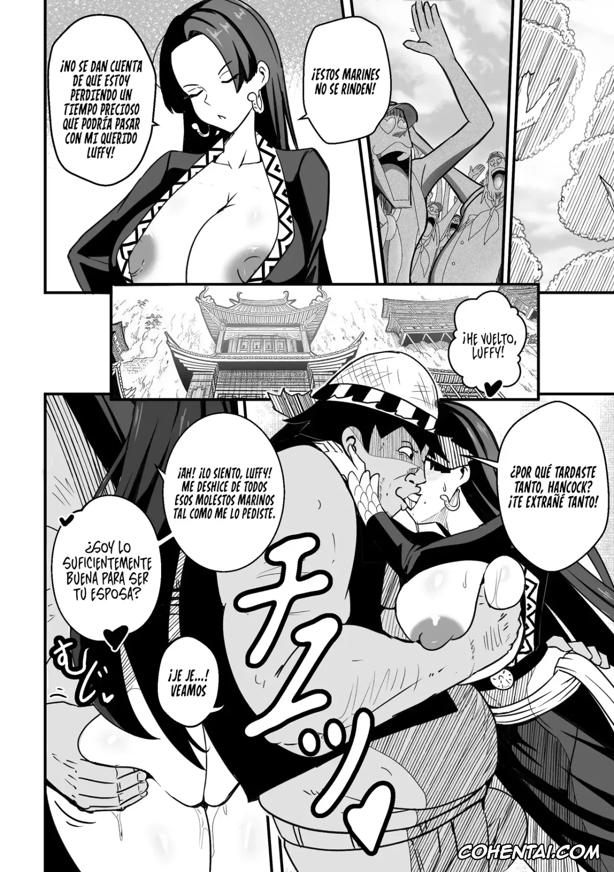 One Piece xxx, Boa Hancock xxx, B-Trayal 53 Boa (One Piece), pagina 4