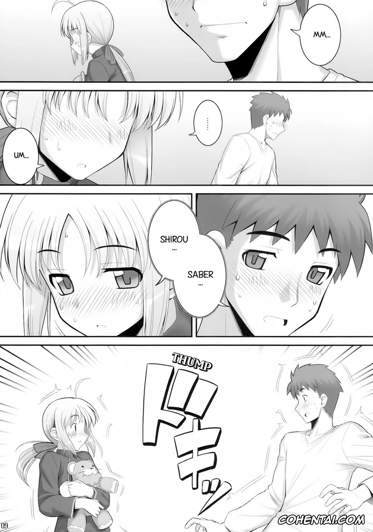 Fate/stay night xxx, Saber | Arturia Pendragon xxx, RE 10 (Fate/stay night), pagina 10