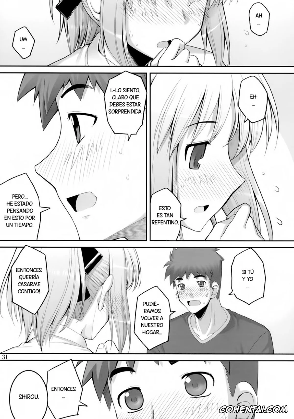 Fate/stay night porno, Saber | Arturia Pendragon porno, RE 10 (Fate/stay night), pagina 32